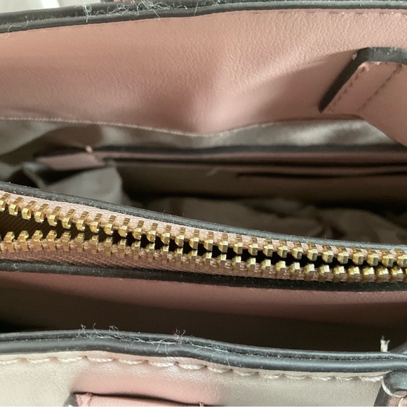 Nine West Pink Floral Satchel - Picture 3 of 7